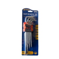 Набор звездочек Torx 220 мм, 9 предметов, 50 HRC, "Maximum" (Максимум) MX 46238