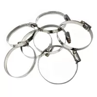 Хомут червячный 50-70 мм, нержавейка, "MAXIMUM" (2630) оптом