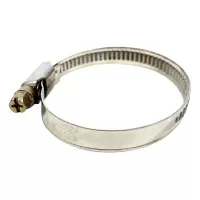 Хомут червячный 32-50 мм, нержавейка, "MAXIMUM"  (кратно 50 шт) (2629) оптом